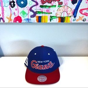 MITCHELL & NESS NEW YORK GIANTS SNAPBACK